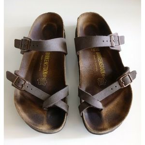 Birkenstock Mayari Birko-Flor Nubuck Sandals